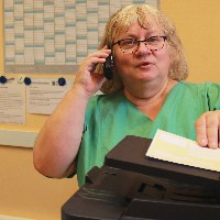 Silvia Streit, Examinierte Krankenschwester, Röntgenassistentin