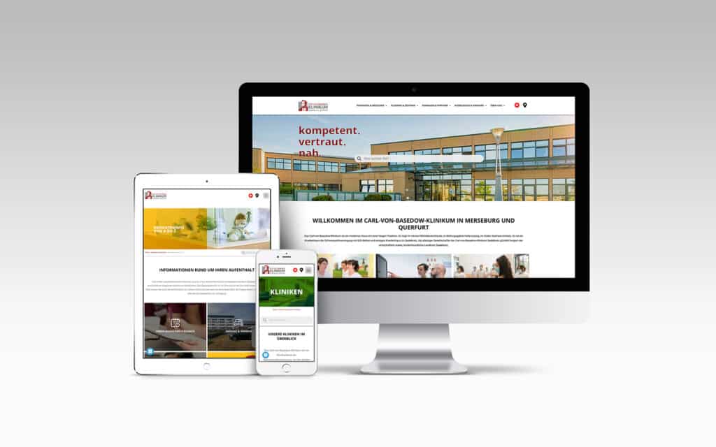 Website Basedow Klinikum